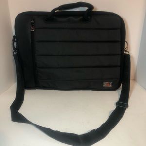 Swiss Gear Over The Shoulder Black Travel Bag. Office/laptop/travel